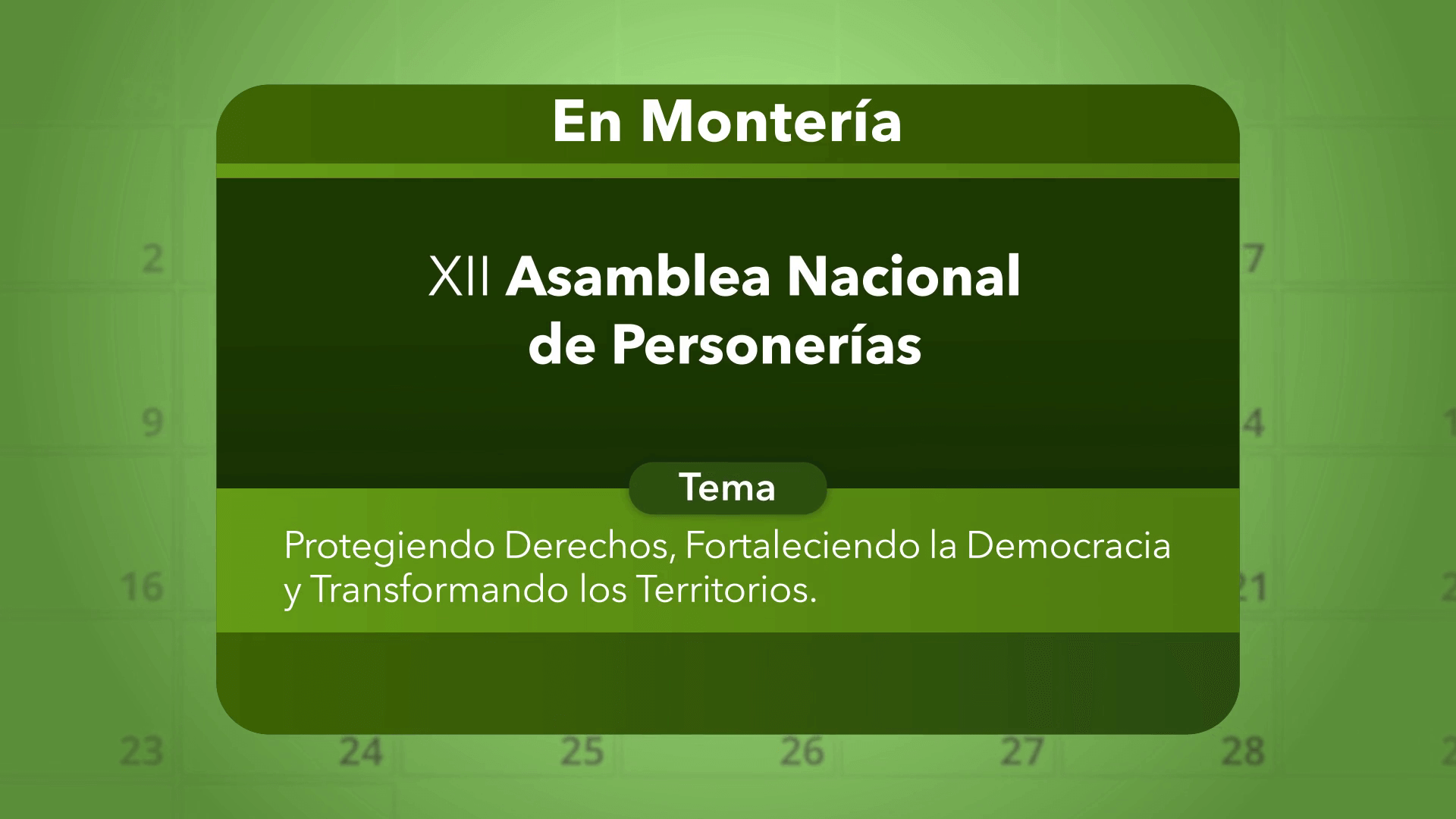 Foro de salud mental // XII Asamblea de Personerías