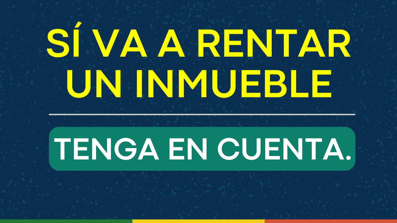 ¿Va a rentar? Esto es lo que debes tener en cuenta